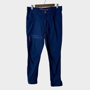 Foehn Brise Schoeller Hiking Pants Mens 32 x 30 Navy Tapered Tech